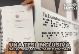 Una tesi inclusiva da leggere, ascoltare e toccare