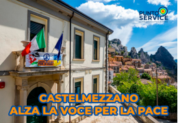 Castelmezzano alza la voce per la pace Castelmezzano alza la voce per la pace